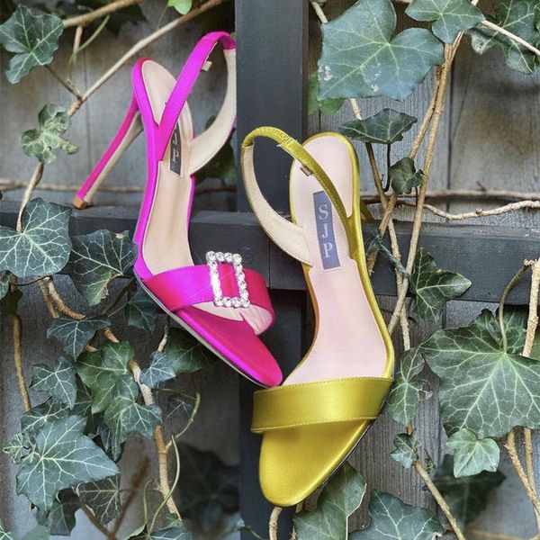 

dress shoes summer style fashion women's rosepourpre satin crystal strappy stiletto stripper high heels sandals, Black