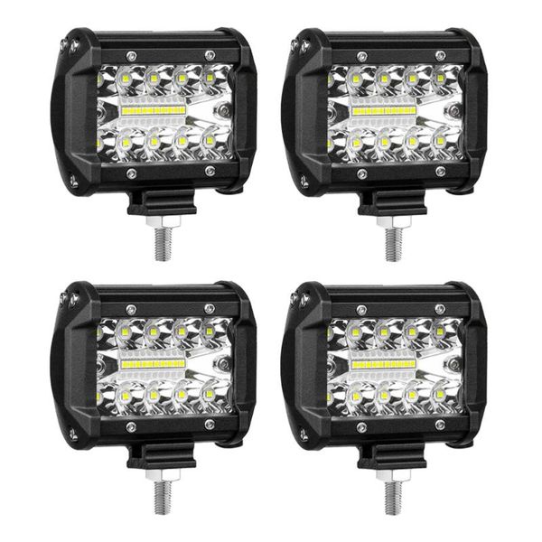 

working light 4pcs car led lighting modification lamp suv replacement pods fog