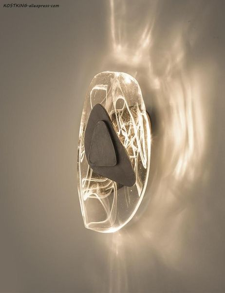 

wall lamps light luxury atmospheric crystal lamp post modern minimalist el living room bedroom creative art