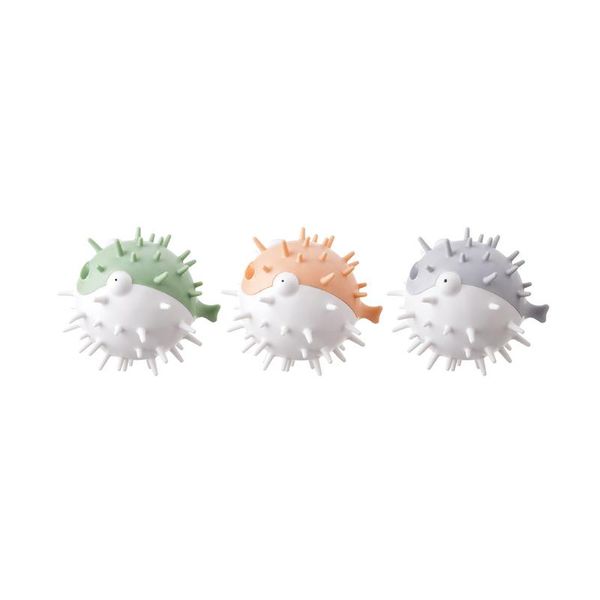 

cat toys vocal interactive dog toy soft rubber elastic puffer fish bite-resistant wear-resistant ball small trainin