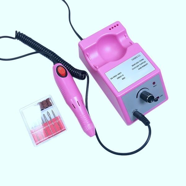 

electric nail drill milling machine 0-20000 rpm for manicure pedicure files tools kit nail polisher grinding glazing machine