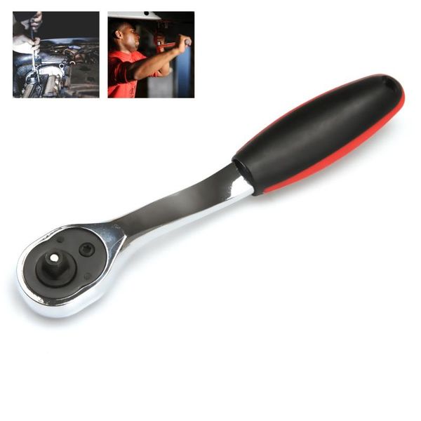 

hand tools 1/4" 3/8" 1/2" flexible ratchet wrench socket driver allen key length adjustable 72 teeth spanner
