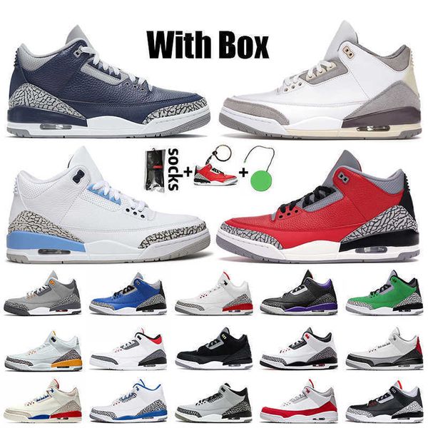 

with box 2021 mens jumpman basketball shoes georgetown midnight navy unc laser orange red black cement jth nrg katrina trainers