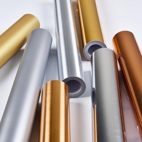 

window stickers deskprotection decorative films waterproof metallic refrigerator pegatinas home supplies dk50dm