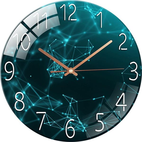 

living room wall clock 30cm plexiglass simple modern quartz watch silent for 3d nordic style diy big home decoration clocks