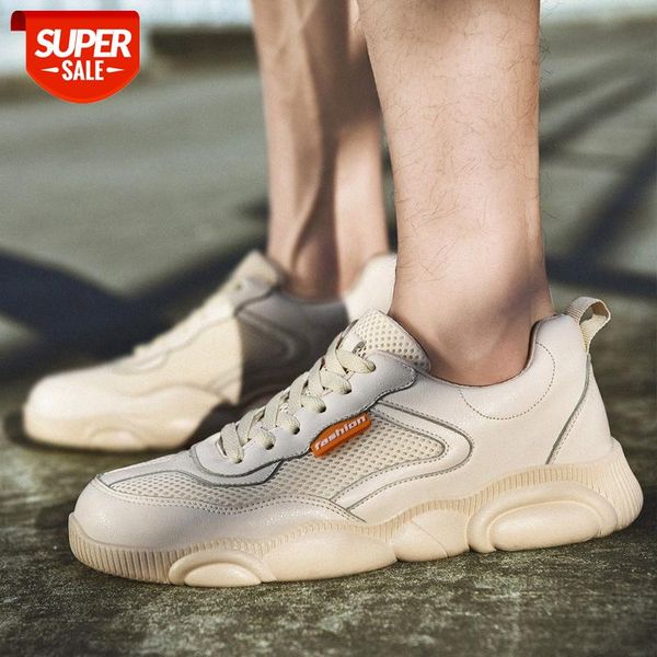 

cubs shoes men's spring and summer korean casual sports breathable mesh low-cut daddy running #p744