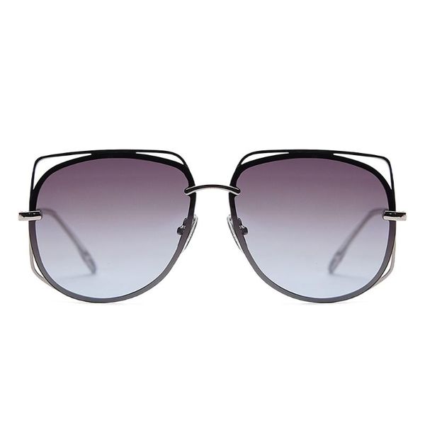

sunglasses fashion punk for women men gradient color glasses polarized driving sun trendy shades uv400, White;black