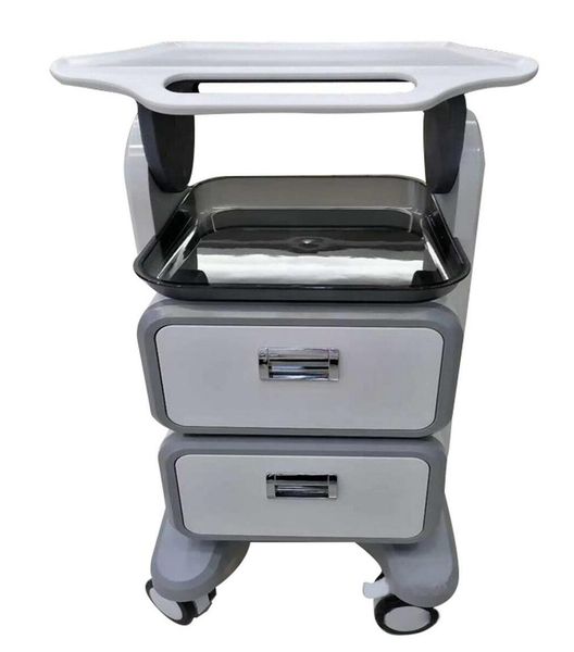 

new design beauty accessories parts factory directly supply grade trolley 4 mobile wheels portable facial spa desk