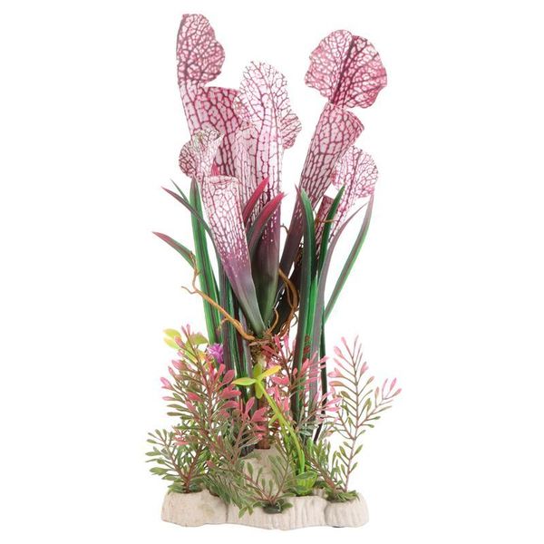 

3pcs simulation water grass aquarium fish tank plant decors fake decorations