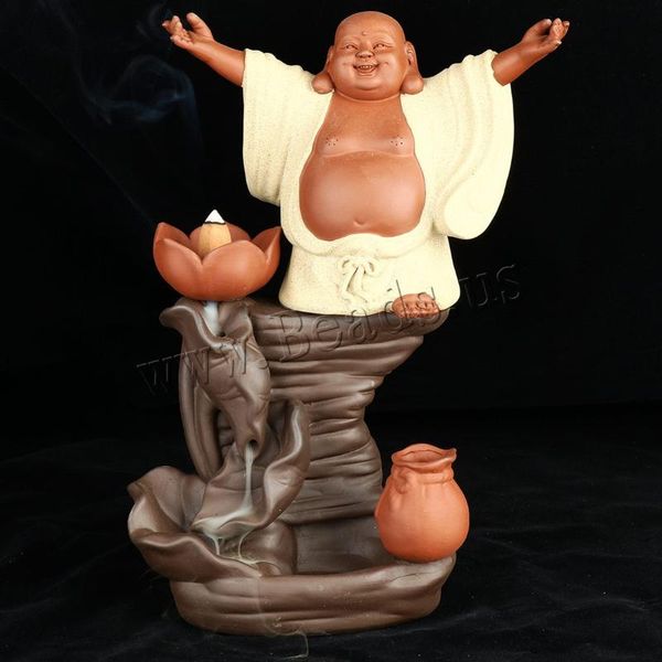 

sachet bags big belly backflow incense burner towel use in home and office ornaments with gift box packaging