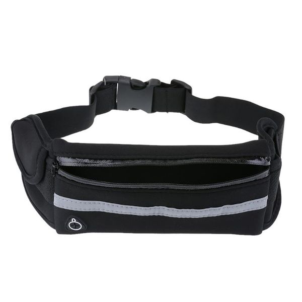 

outdoor bags anti-theft waist belt reflective mobile phone case sports pack multifunctional pocket pouch