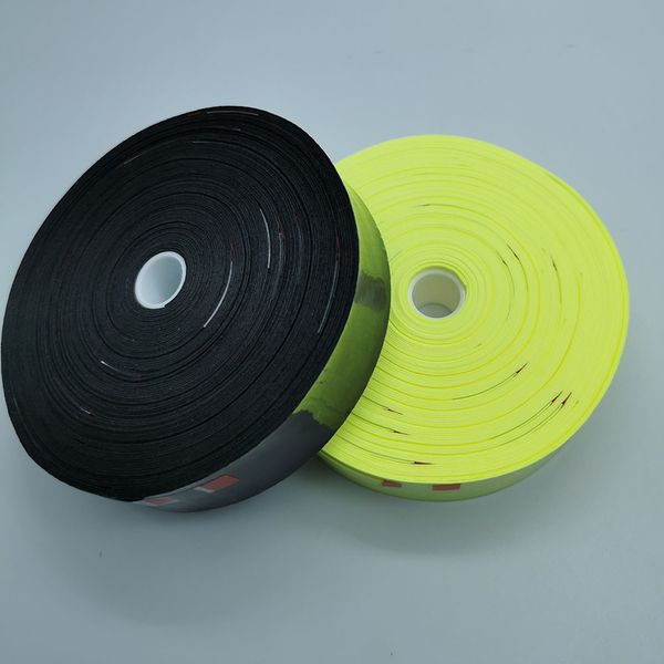 

15 pcs/roll anti-skid sweat absorbed wraps badminton grips sports sweatband dry tennis overgrips, Yellow;black