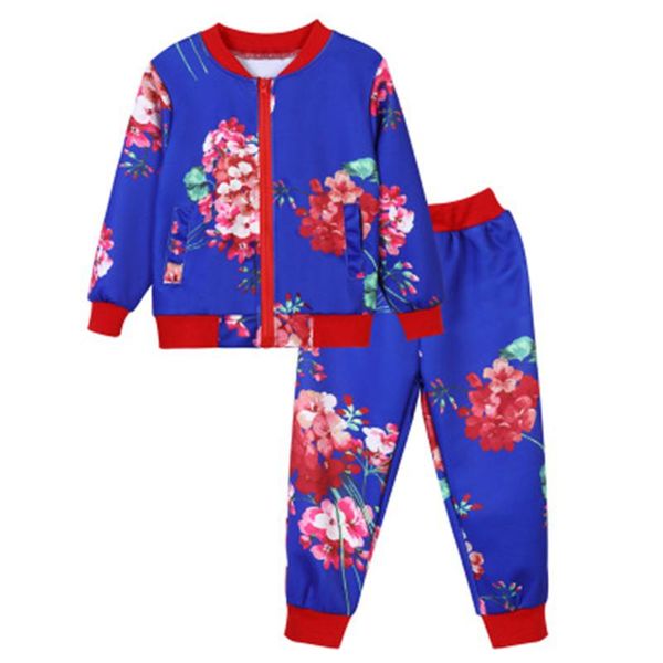

clothing sets ca kids tracksuit girls set pullover+trousers outfit children sportswear + pants clothes suit, White