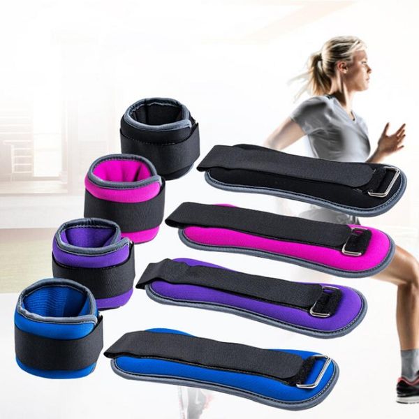 

0.5kg/1kg adjustable leg ankle wrist sand bag weights training sandbag wraps strength gym running fitness equipment accessories