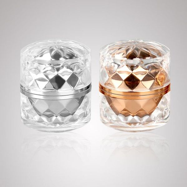 

storage bottles & jars 5g plastic cream bottle nail polish gel box cylinder 5ml cosmetics boxes jar