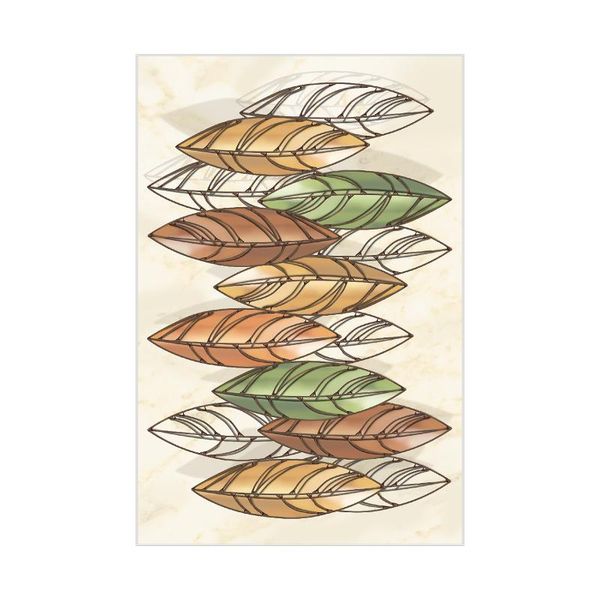 

carpets kitchen micropolyamide non-slip turkish home area rug kilim leaf fall autmn design durable carpet floor