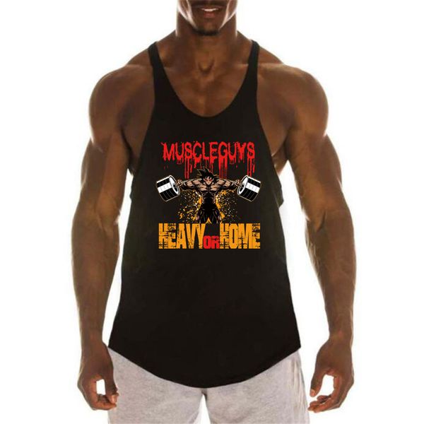 Homens Plus Tees Pólo Workout Sports Marca Ginásio Mens Voltar Top Colete Músculo Moda Sem Mangas Stringer Roupas Bodybuilding Singlets Fitnes