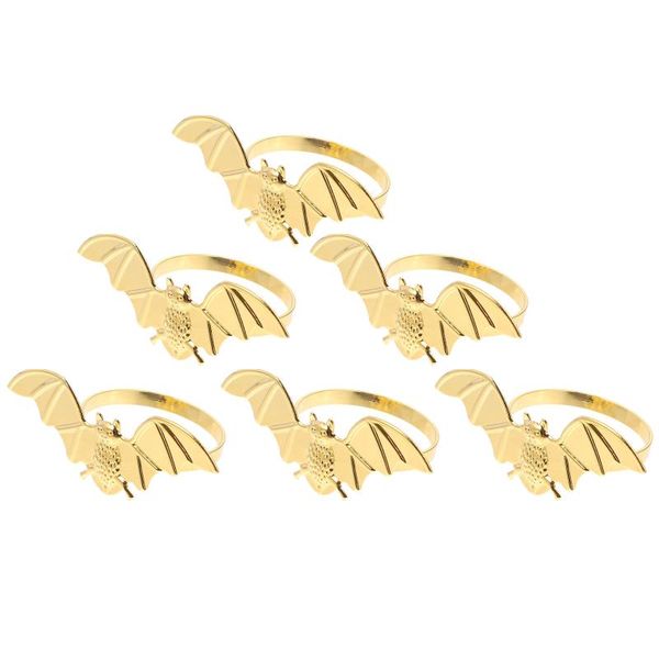 

napkin rings 6pcs portable party for novel bat buckles