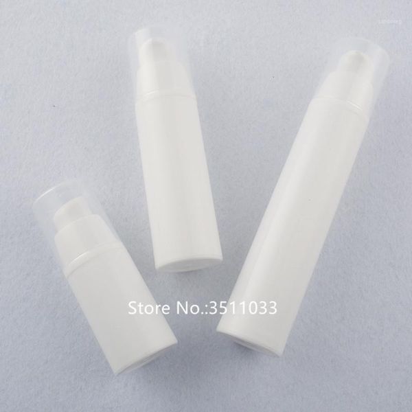 

storage bottles & jars 30pcs15ml 30ml 50ml white elegant empty cosmetic cream bottle diy portable essence package airless foundation contain