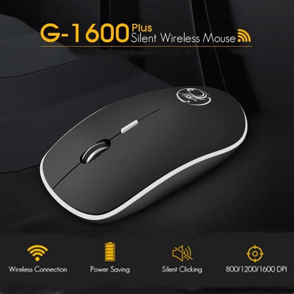 

mice ergonomic mouse wireless computer pc usb optical 2.4ghz 1600 dpi silent mause mini noiseless for lapmac