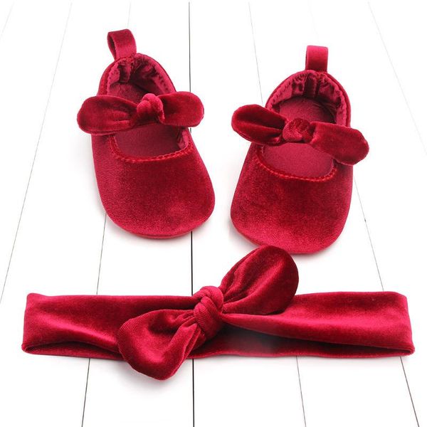 

first walkers toddler shoes headdress suit baby soft soled walking