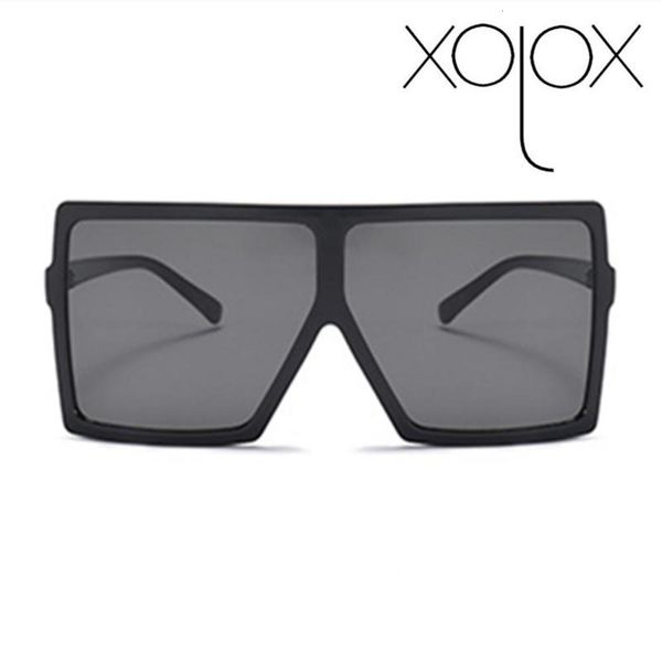 

sunglasses fashionable sun frames design xojox fashion vintage square oversized women sunglasses brand retro candy pink sunglass female male, Black