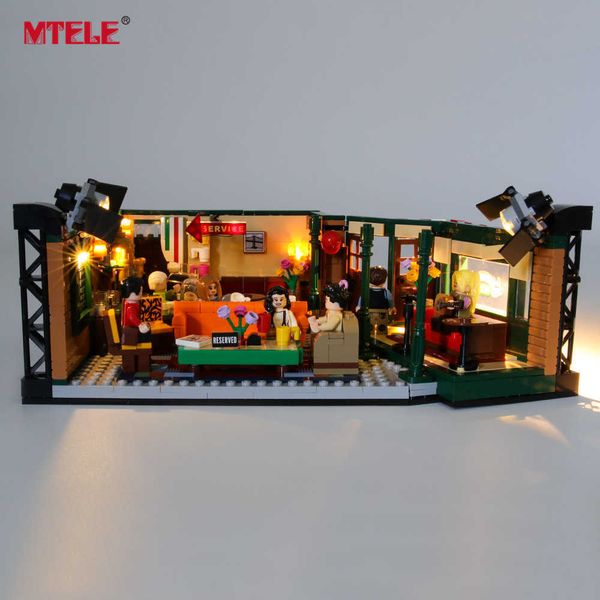 LED-Beleuchtungsset der Marke MTELE für 21319 Ideas Series Central Perk (Modell NICHT im Lieferumfang enthalten) Q0624