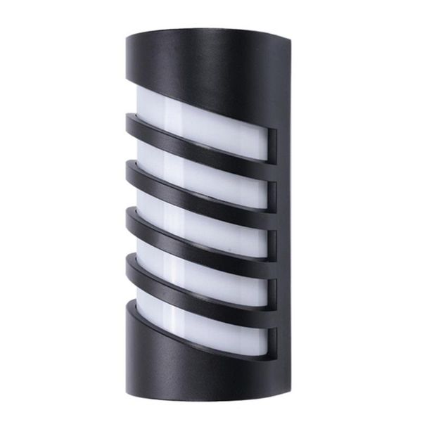 

wall lamp 1pc led night light garden landscape decorative black