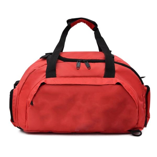 

backpack sport bag shoe position dry wet separation yoga gym fitness