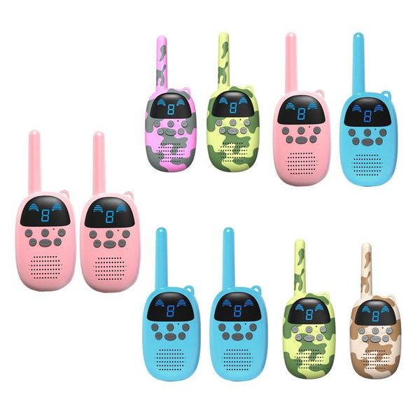 

walkie talkie gocom 2 pcs kids talkies portable handheld parent-child talk educational interactive toys