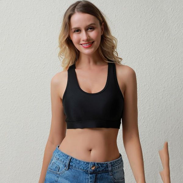 

seamless sports bra women push up yoga workout female sport crop fitness brassiere femme gym clothing, White;black