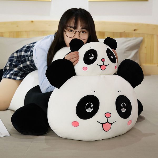 Hersteller Großhandel Plüschtiere Dun Dun Panda Puppe kreative schöne Hochzeitspresse Bettpuppen für Mädchen