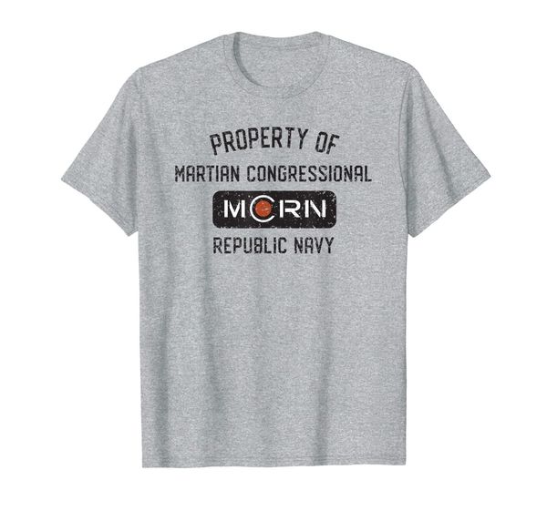 

the expanse property of mcrn t-shirt, White;black