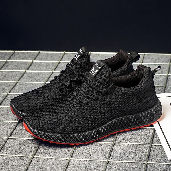 Top Quality 2021 Sport Scarpe da corsa da donna da uomo Triple Nero Rosso Sneakers da corsa traspiranti per esterni TAGLIA 39-44 WY06-20261