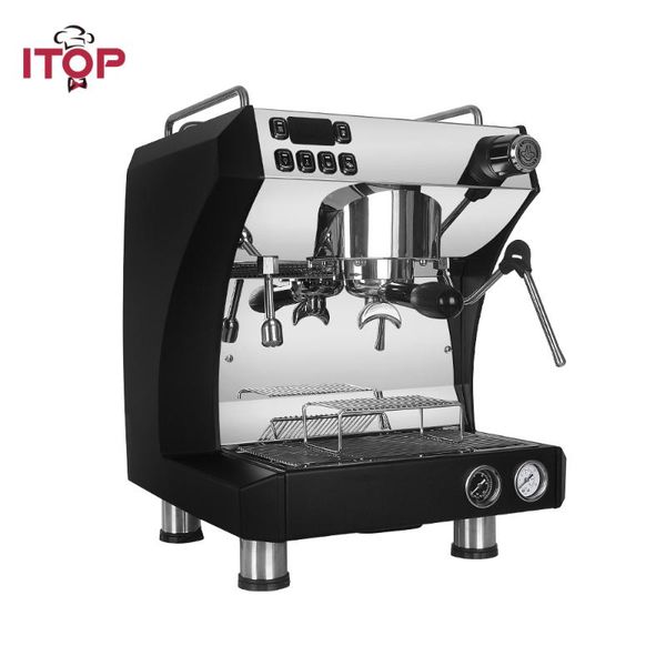 

commercial espress coffee machine semi-automatic maker professional cappuccino latte espresso 220v makers