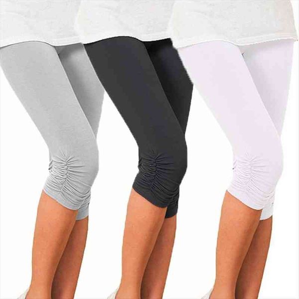 

sport fitness elastic quick womens legging drying pants seven point gym, Black