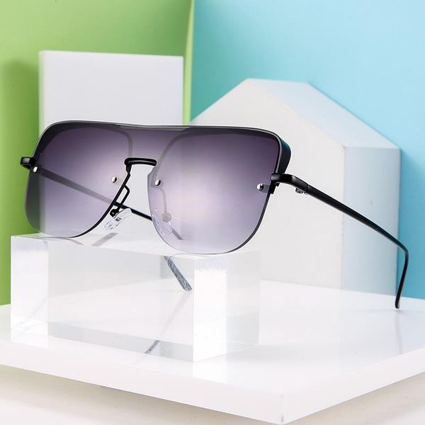 

mirrors fashion siamese lens personality men and women street shooting sunglasses