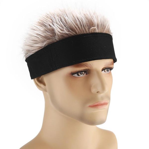 

beanies fashion harajuku hip hop caps for men women streetwear fake hair beanie hats white black brimless skullcap