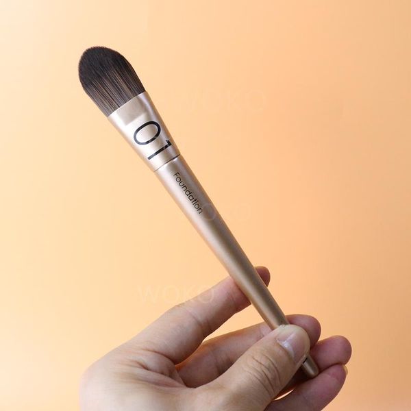 

makeup brushes flat foundation brush face powder bb cream concealer liquid blending tool