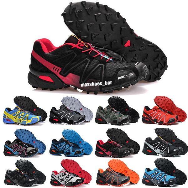 

2021 mens running shoes zapatos hombre speed cross 3cs iii sport sneakers men black outdoor speedcross fashion athletic shoe 40-46 a11