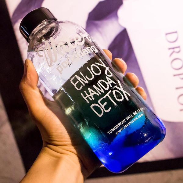 

water bottles 1pcs pongdang large capacity glass creative fashion gift da