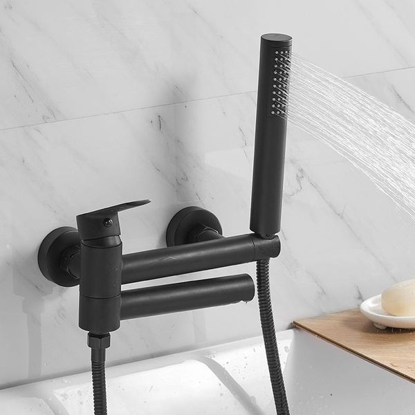 

bathroom shower sets faucet and cold black bathtub bath mixer water tap