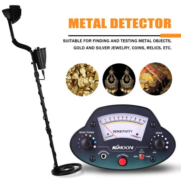 

kkmoon md-5070 8.7 inch metal detector search coil handheld portable easy installation high sensitivity accuracy finder detectors