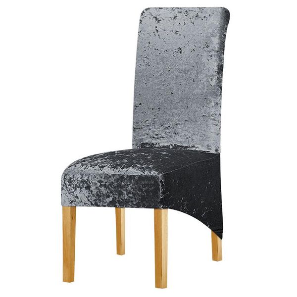 

bright and shiny velvet xl size chair cover long back europe style covers for restaurant el party banquet
