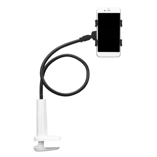 

cell phone mounts & holders universal mobile lazy bracket flexible gooseneck stand bed desk table holder for