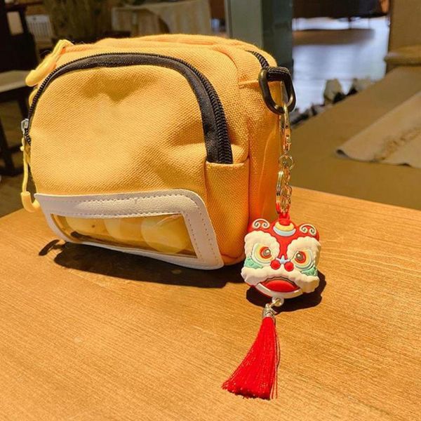 

berets animal useful adorable lion key chains portable long lasting for friends, Blue;gray