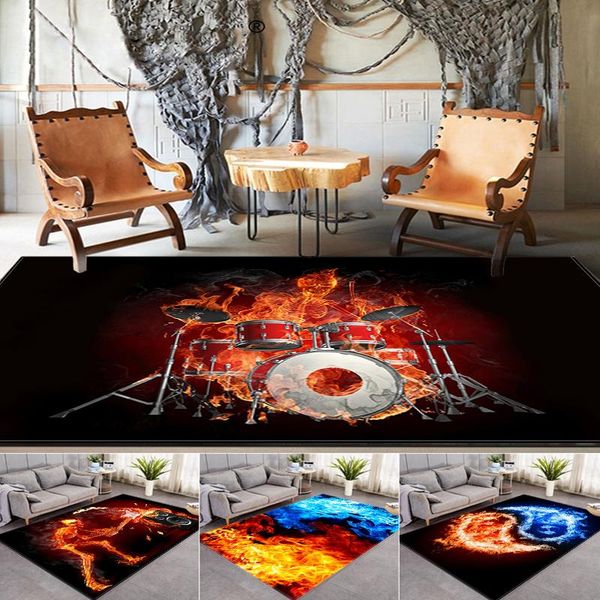 

carpets abstract art printed rugs home living room 3d printing game small rug bedroom decoration door mat non-slip washable