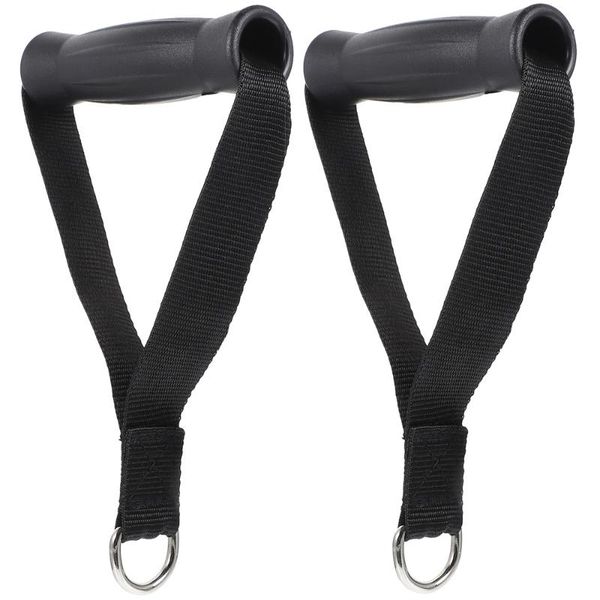 

2pcs arm biceps triceps rope system hand strength training bar accessories