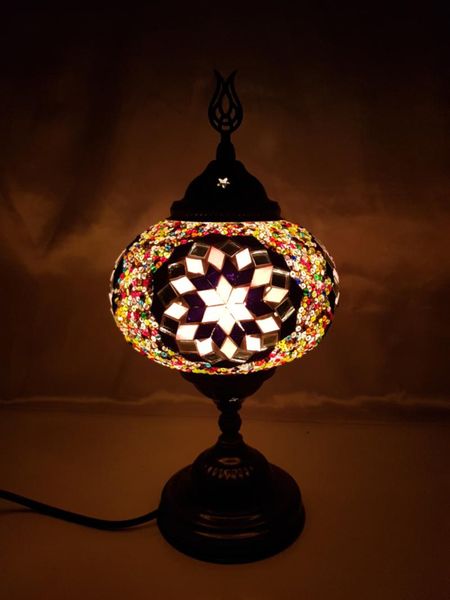 

table lamps mozaiek handmade romantiek and bedroom lamp