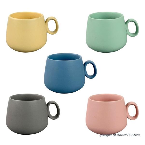 

mugs p8de ceramic coffee mug with handle tea cups for drinking matte colorful cup